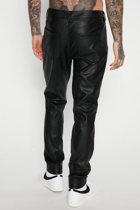 Your Favorite Faux Leather Skinny Pants Black Fashion Nova