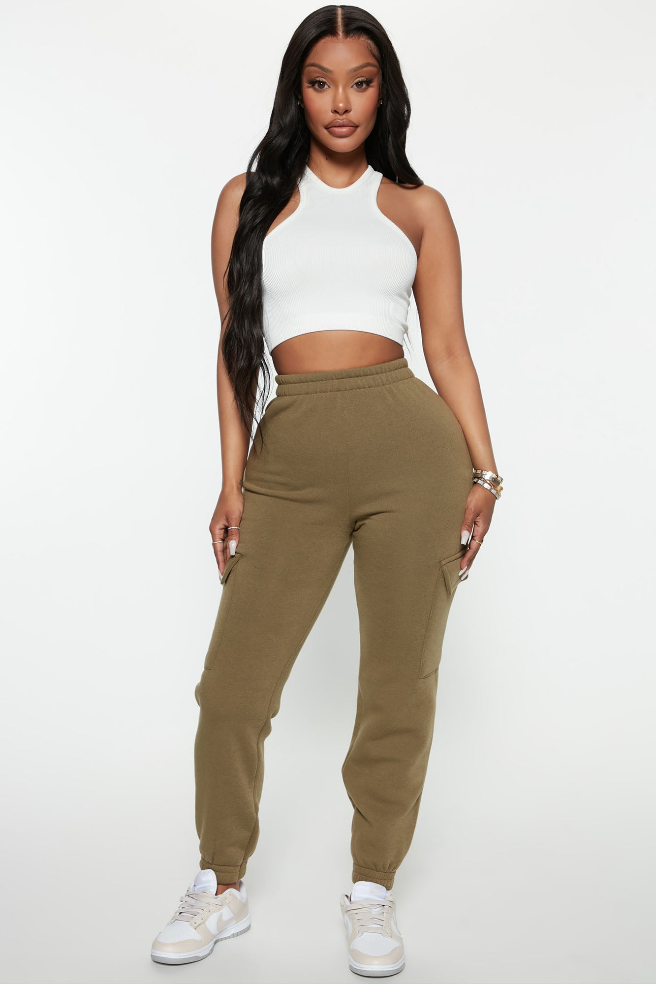 Let s Relax Jogger Sweatpants Olive