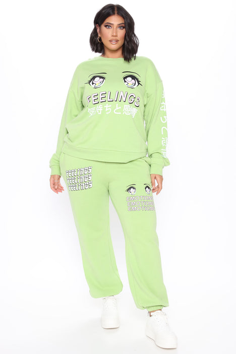 Fashion nova sweatpants set online