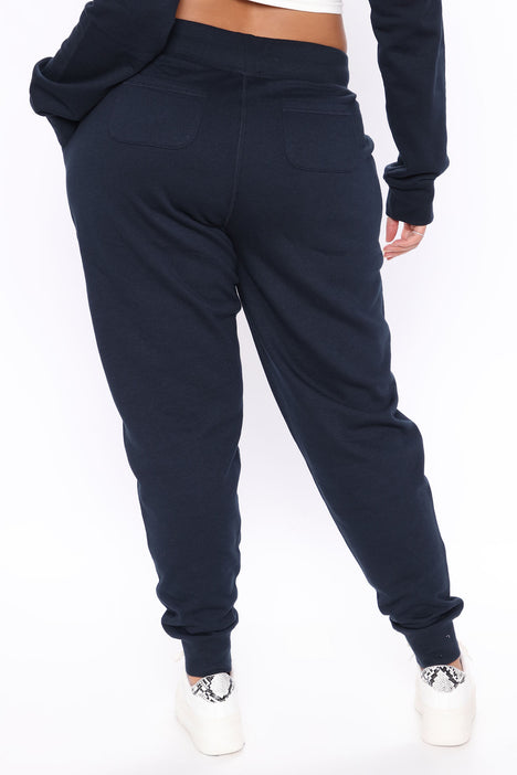Blue hot sale navy joggers