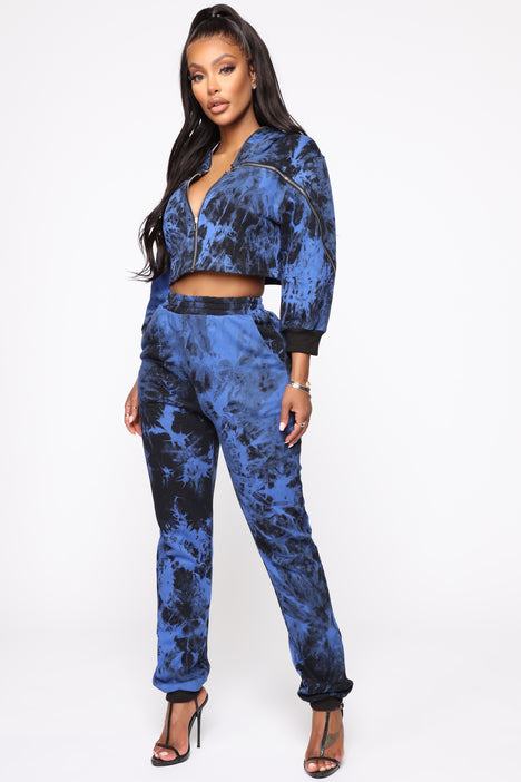 Tie dye jogger set online fashion nova