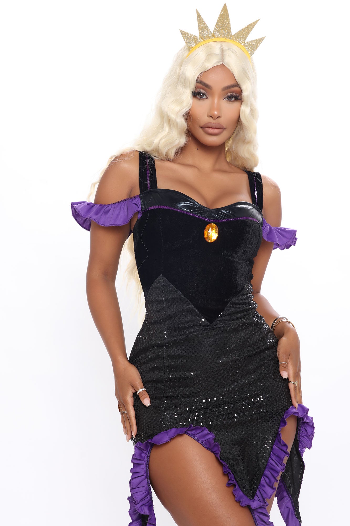 Fashion nova evil queen dress top