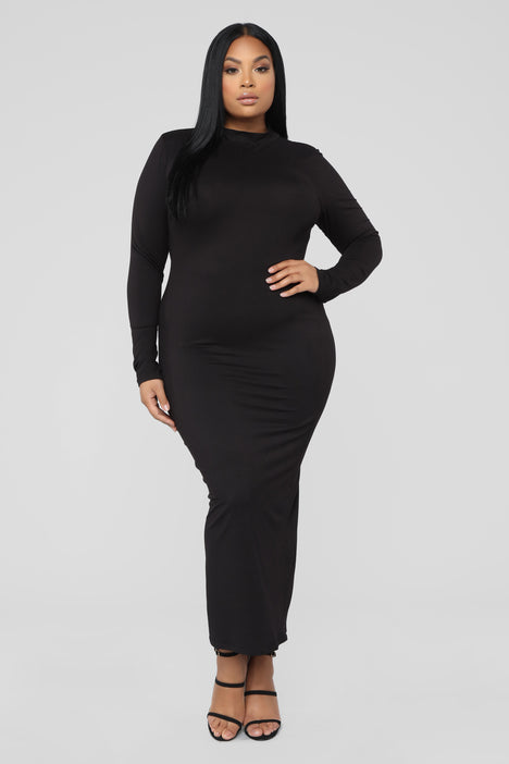 Full coverage maxi dress fashion nova store