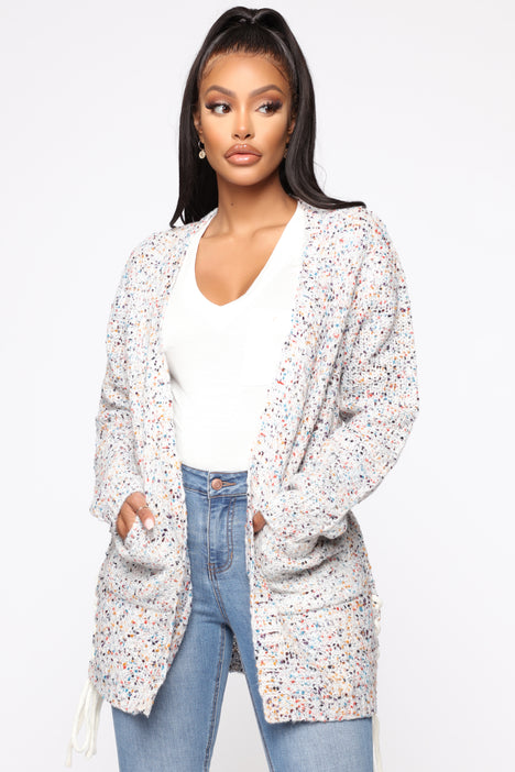 Confetti best sale cardigan sweater