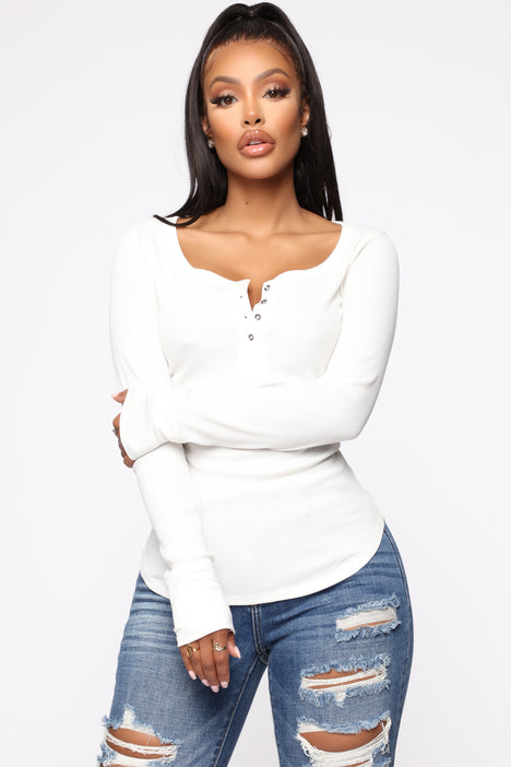 Casual Days Top Off White Fashion Nova Knit Tops Fashion Nova