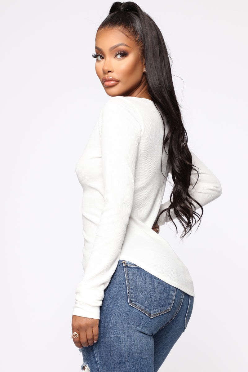 Casual Days Top - Off White | Fashion Nova, Knit Tops | Fashion Nova