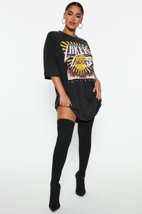Lakers t shirt dress store