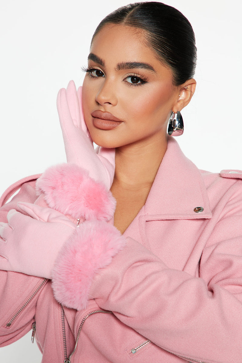 Aspen Ready Gloves Pink Fashion Nova, Accessories Fashion Nova