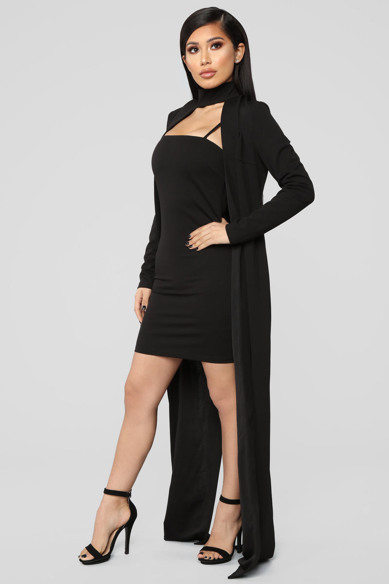She's Got It All 2 Piece Dress Set - Black | Fashion Nova, Dresses ...