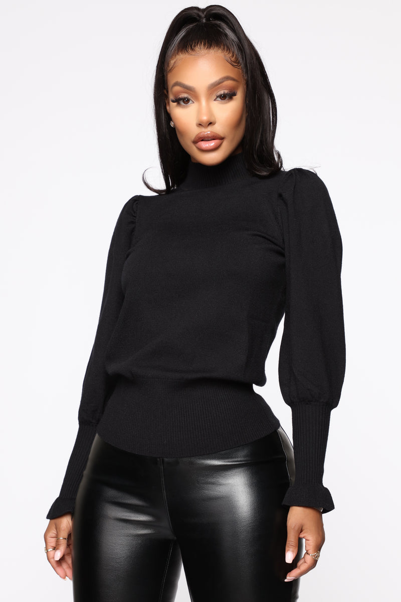 Double The Trouble Sweater - Black | Fashion Nova, Sweaters | Fashion Nova