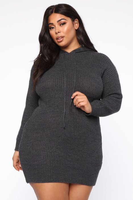 Plus size sweater deals dress fashion nova
