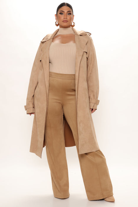 Fashion nova trench coat on sale