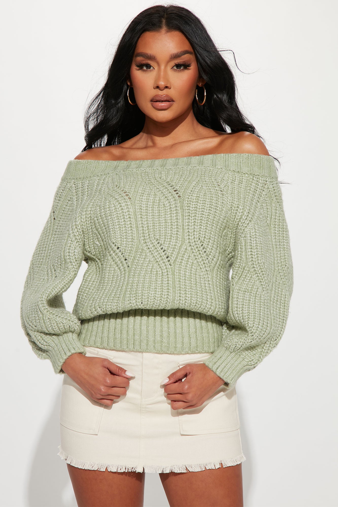Big off hotsell the shoulder sweaters