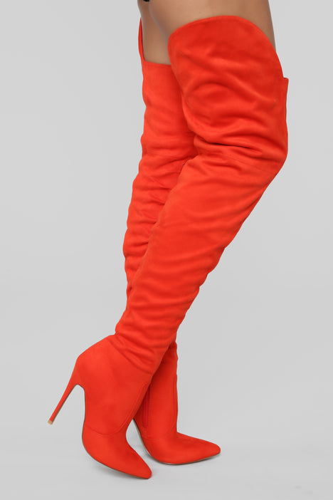 Thigh high chanel sales boots