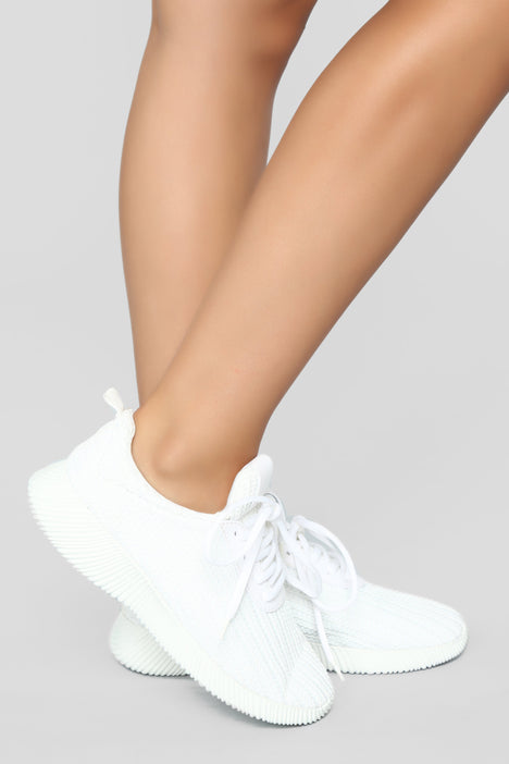 Got A Hold On You Sneakers - White | Fashion Nova, Shoes | Fashion Nova