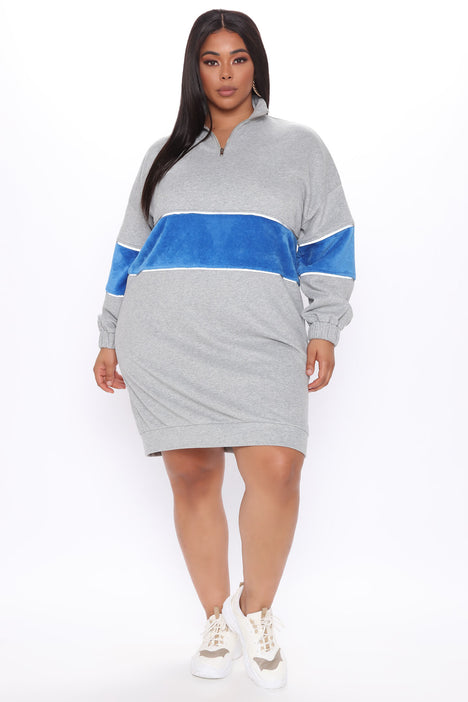 Sweatshirt dress discount fashion nova