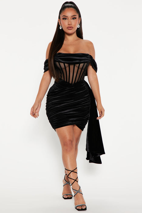 Black outlet dress yours