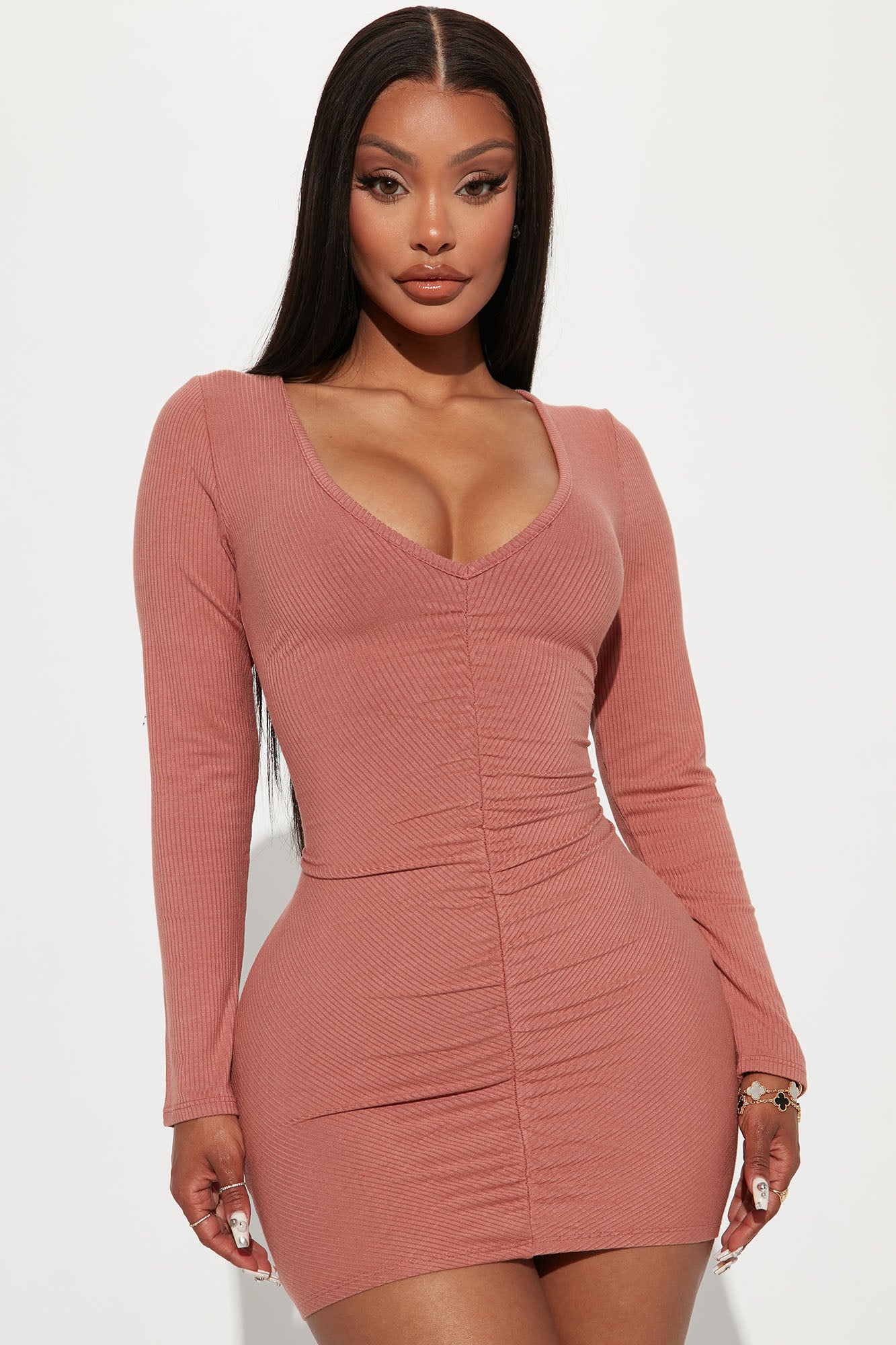 Fashion nova cheap mauve dress