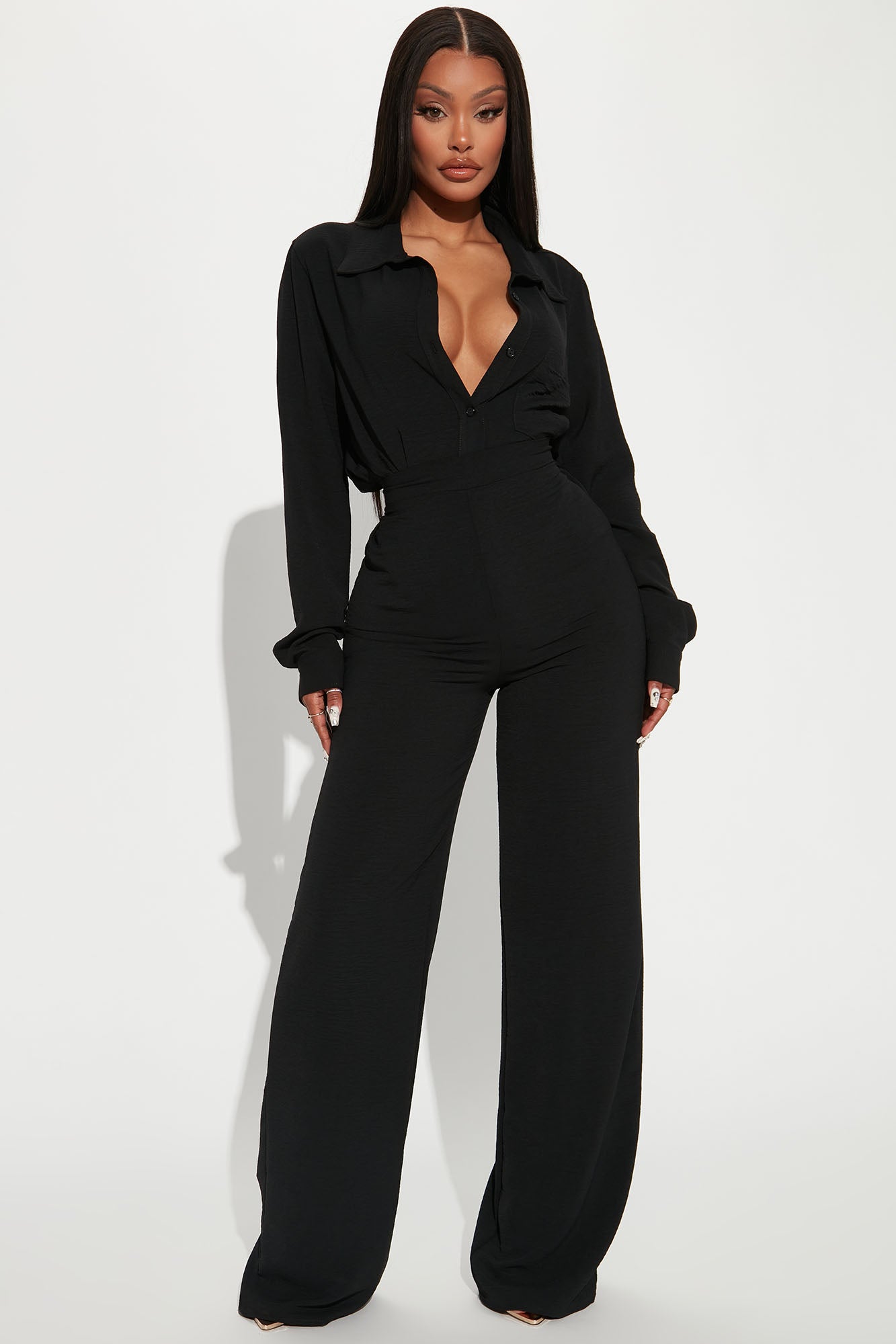 Fashion nova black deals pants