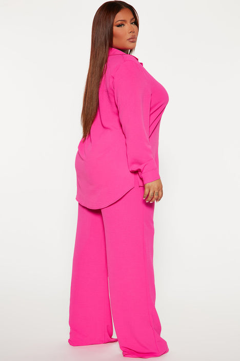 Makenzie Pant Set - Hot Pink  Fashion Nova, Matching Sets