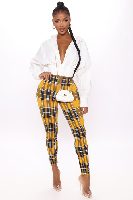 Fashion nova sales checkered pants