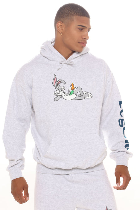 Bugs Bunny Legend Hoodie - Heather Grey | Fashion Nova, Mens Graphic Tees |  Fashion Nova
