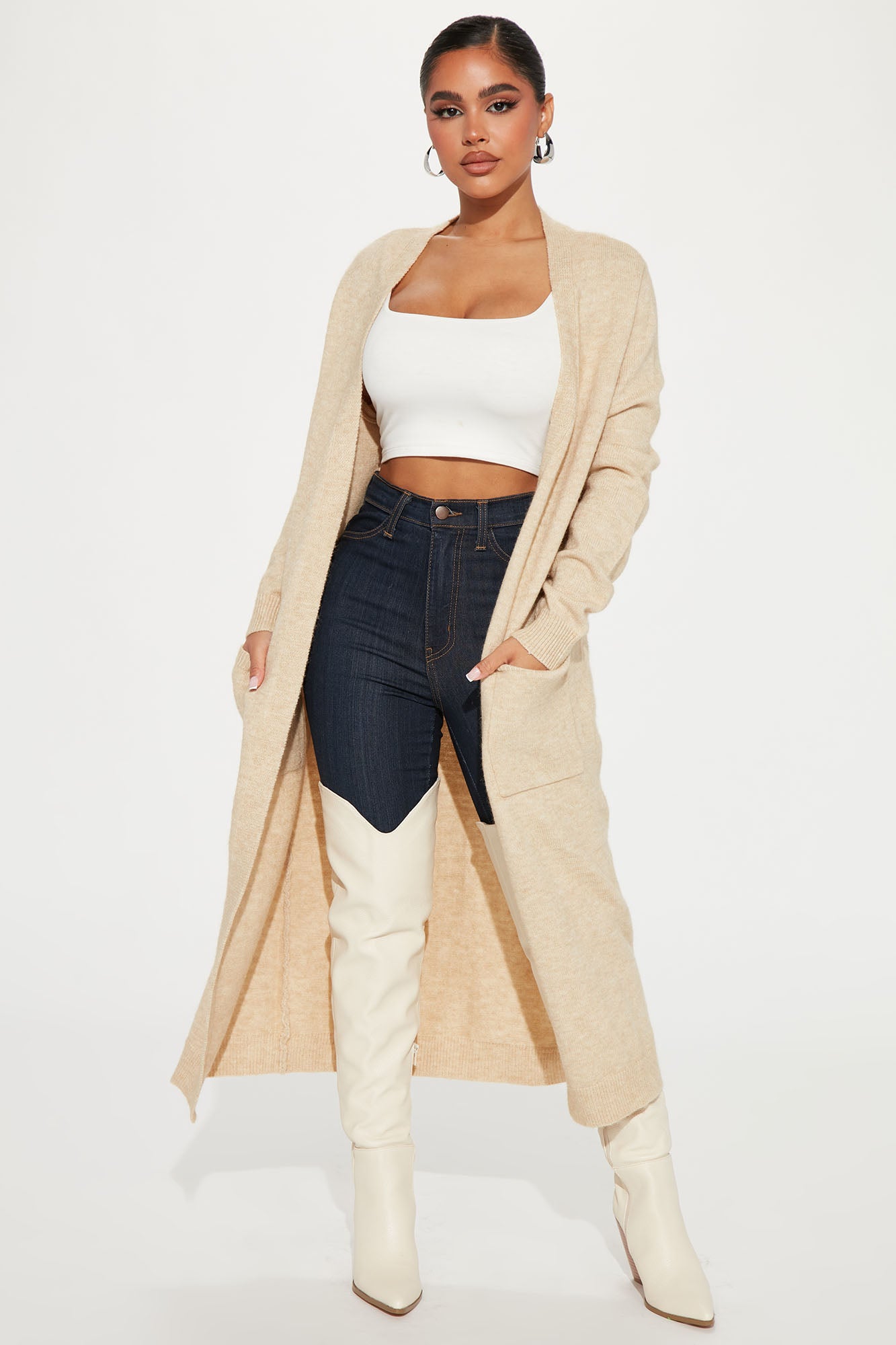 Fashion nova long cardigan cheap