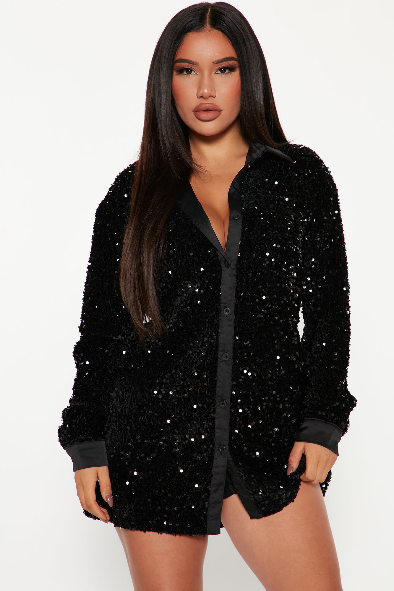Black t shirt mini dress sales