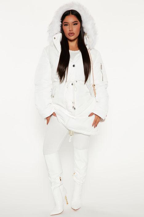 Oh Baby Utility Jacket White