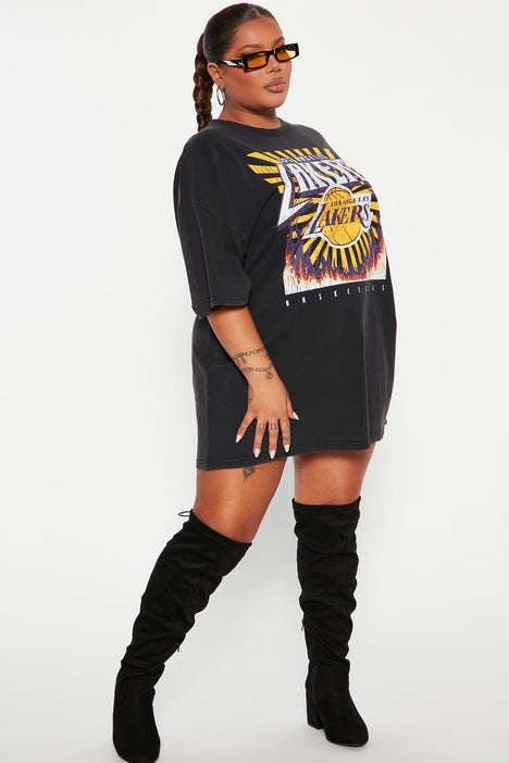 Oversized t shirt store dress fashion nova