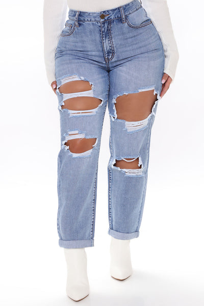 Fashion nova janel boyfriend jeans cheap