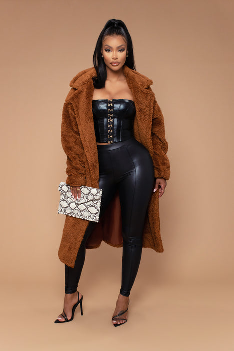 Teddy jacket fashion clearance nova