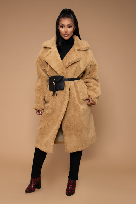 Rainbow fur store coat fashion nova