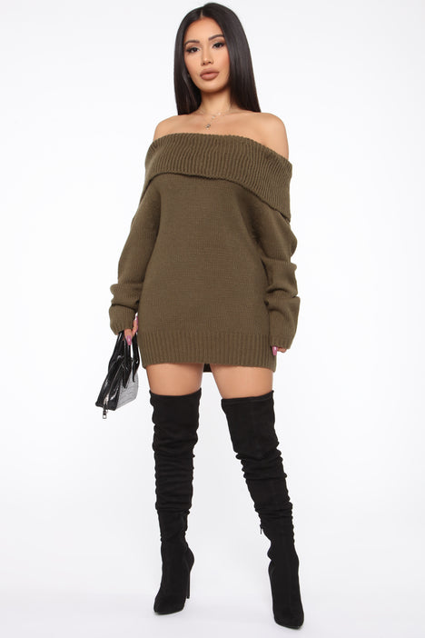 Fashion nova discount oversized sweater dress