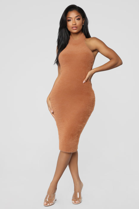 Fuzzy dress fashion nova top