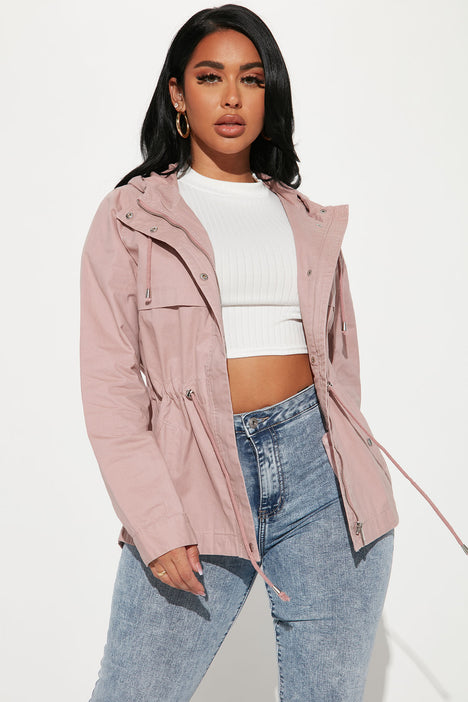 Mauve anorak jacket online