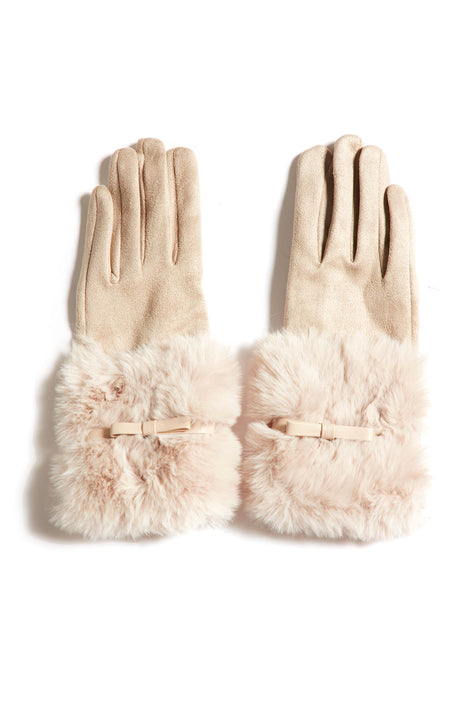 Cream sales winter gloves