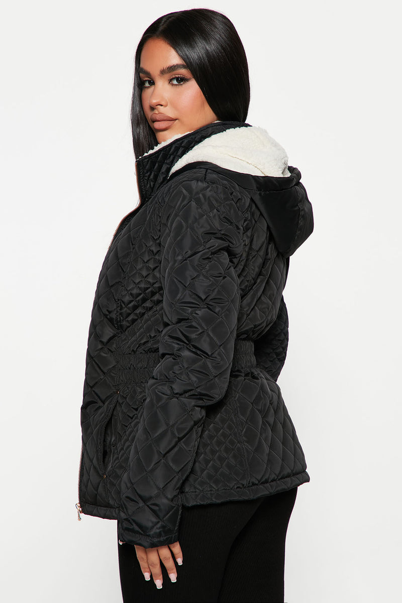 Quit Tripping Quilted Jacket - Black | Fashion Nova, Jackets & Coats ...