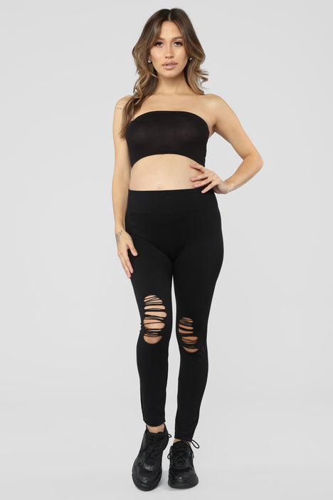 Fashion nova deals ripped leggings