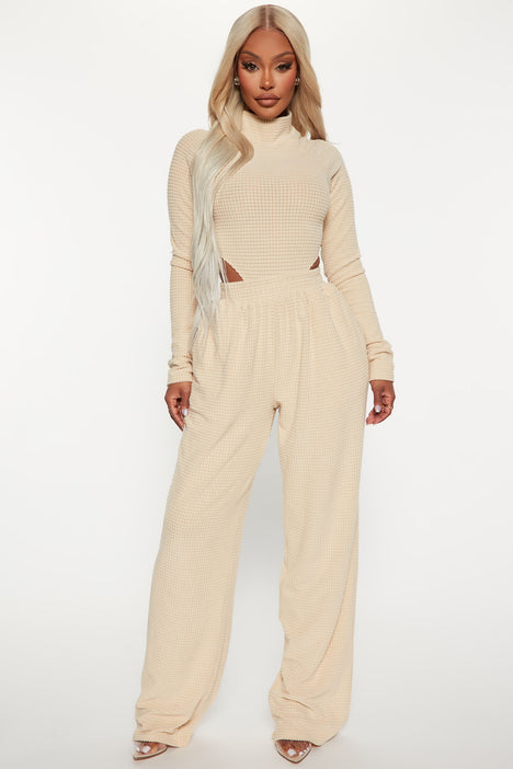 Choco and shop cream ava jumpsuit