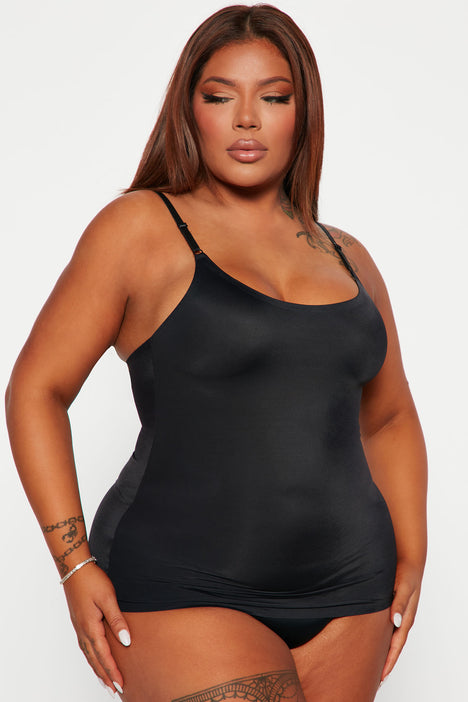 Shape Shift Sculpt Shapewear Cami Top - Black, Fashion Nova, Lingerie &  Sleepwear