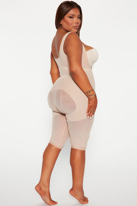 Really Snatched Ultra Sculpt Shapewear Romper - Nude