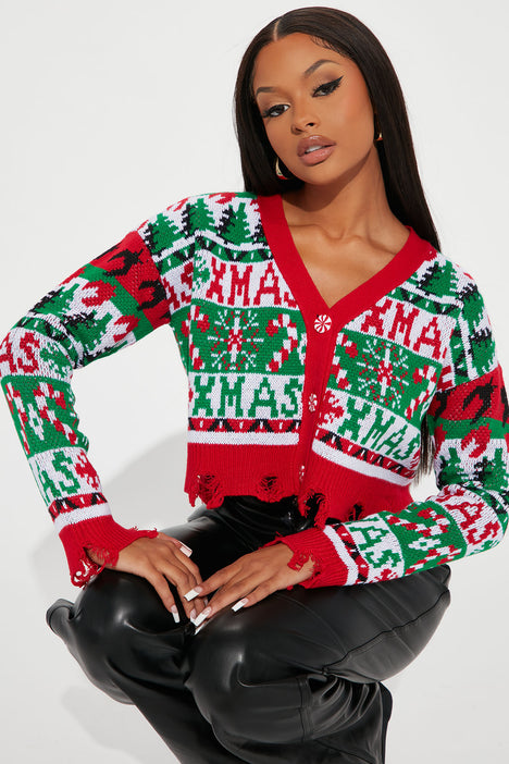 Fashion nova christmas sweaters top