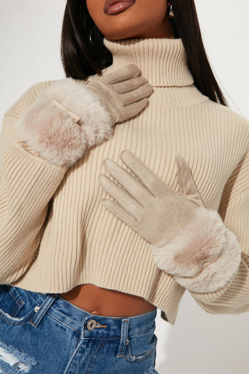 Snowy Winter Gloves Cream Fashion Nova, Accessories Fashion Nova
