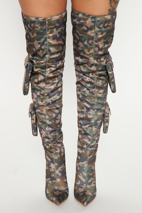 Women's clearance camouflage boots