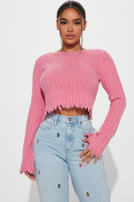 Distressed sweater sale fashion nova