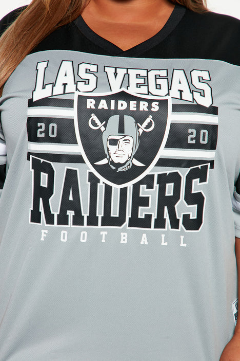 Certo Women's Las Vegas Raiders Format Grey T-Shirt