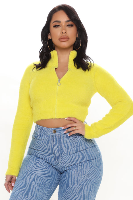 Fuzzy sweater fashion nova online