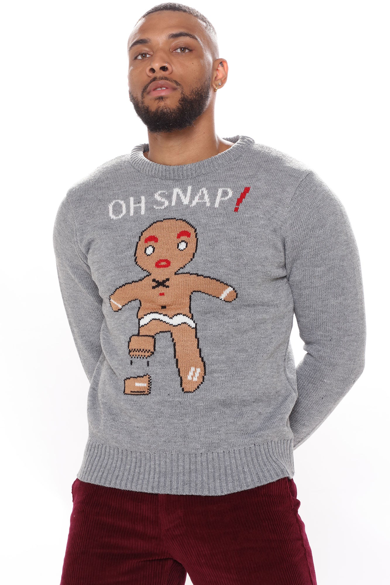 Gingerbread sweater sales