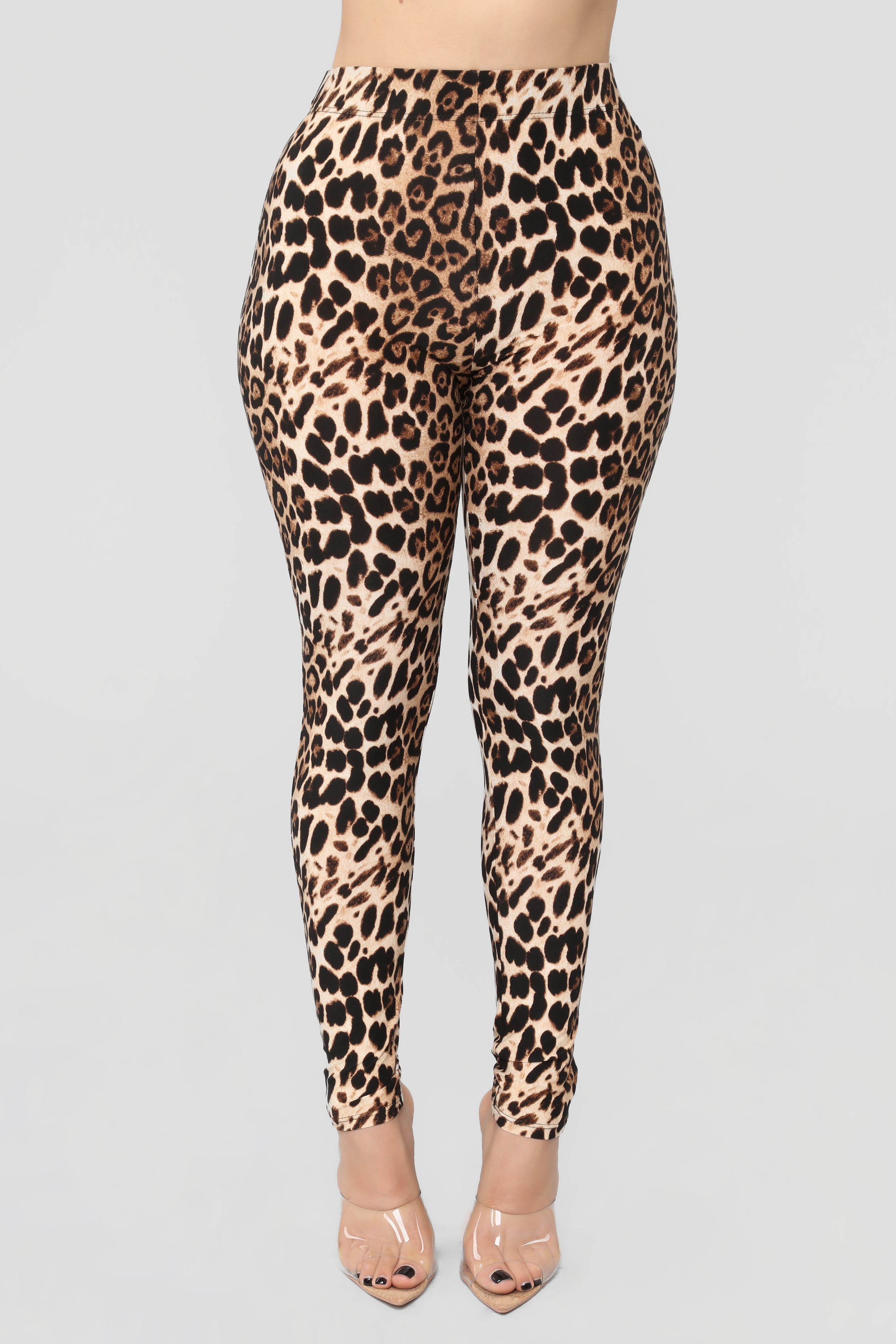 Show Them Your Spots Leggings - Leopard
